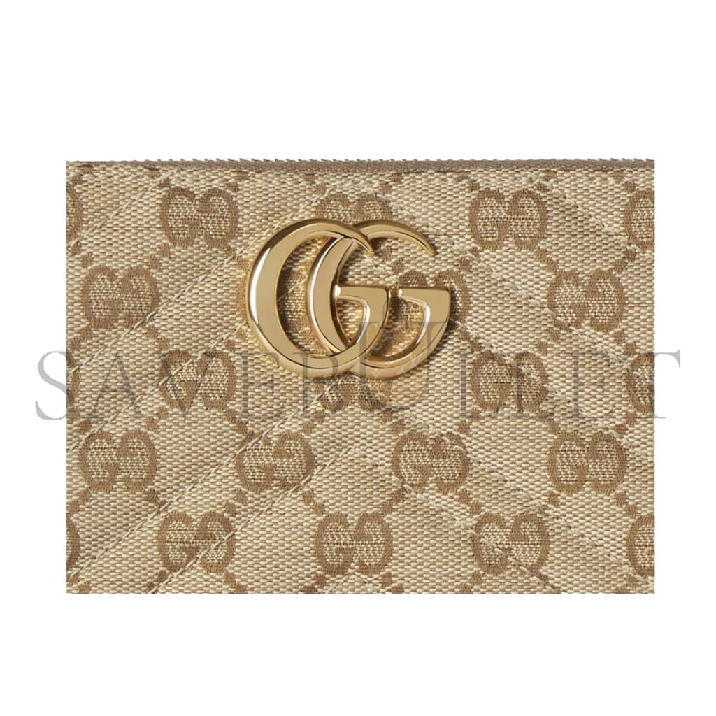 GUCCI GG MARMONT ZIP AROUND WALLET 443123 (19*10.5*2cm) GUCCI GG MARMONT ZIP AROUND WALLET 443123 (19*10.5*2cm)